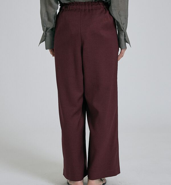 qualite「【ベストセラーアイテム！新色追加】リネンライクパンツ/セットアップ対応【予約】」|その他|