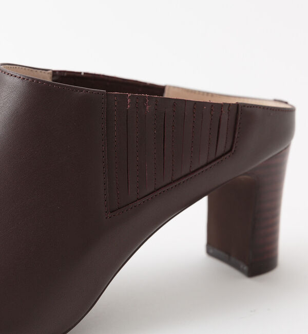 AU BANNISTER「ポインテッドミュール」|パンプス|