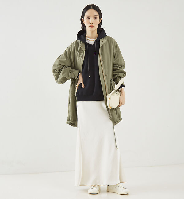 The Store by C' 「【COCUCA】製品染めミリタリーコート」|ミリタリー・モッズコート|