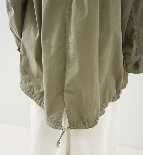 The Store by C' 「【COCUCA】製品染めミリタリーコート」|ミリタリー・モッズコート|