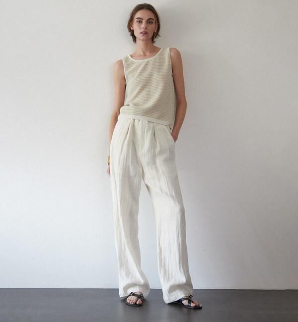 Liesse「ラメニットタンクトップ」|ニット・セーター|