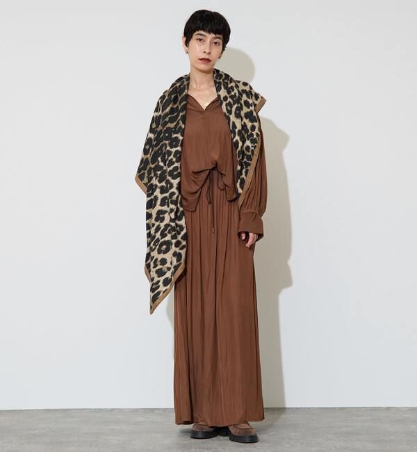 Liesse「割繊ギャザースキッパーブラウス」|シャツ・ブラウス|