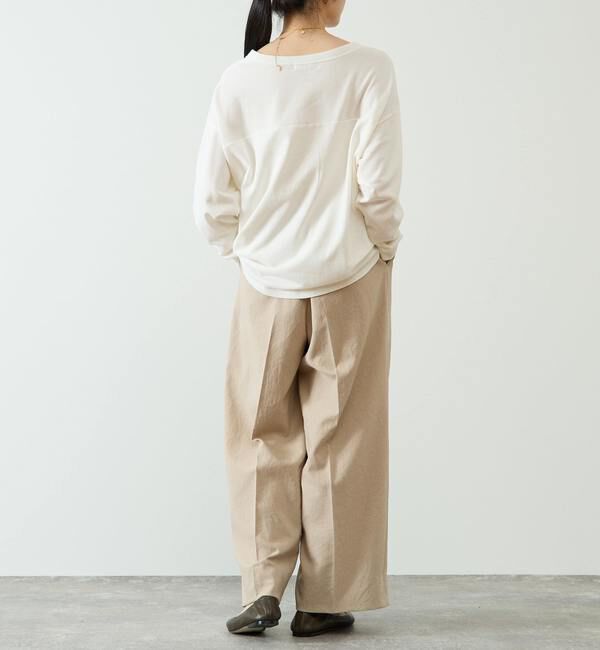 Liesse「ロゴミニ裏毛スウェット」|Tシャツ・カットソー|