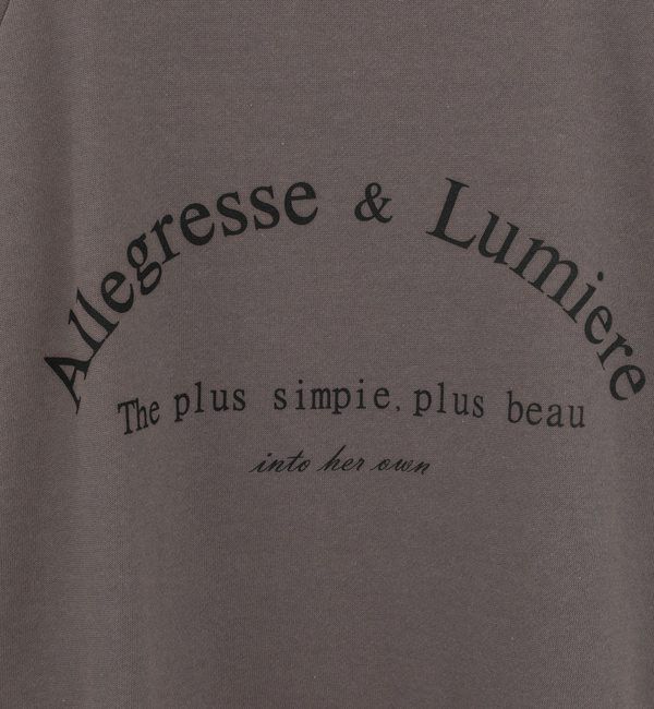 Liesse「ロゴミニ裏毛スウェット」|Tシャツ・カットソー|