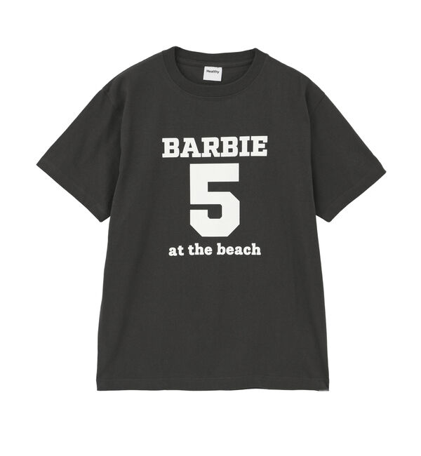 Liesse「【Healthy DENIM/ヘルシーデニム】ロゴTシャツ（Barbie5 at the beach）」|Tシャツ・カットソー|チャコールグレー