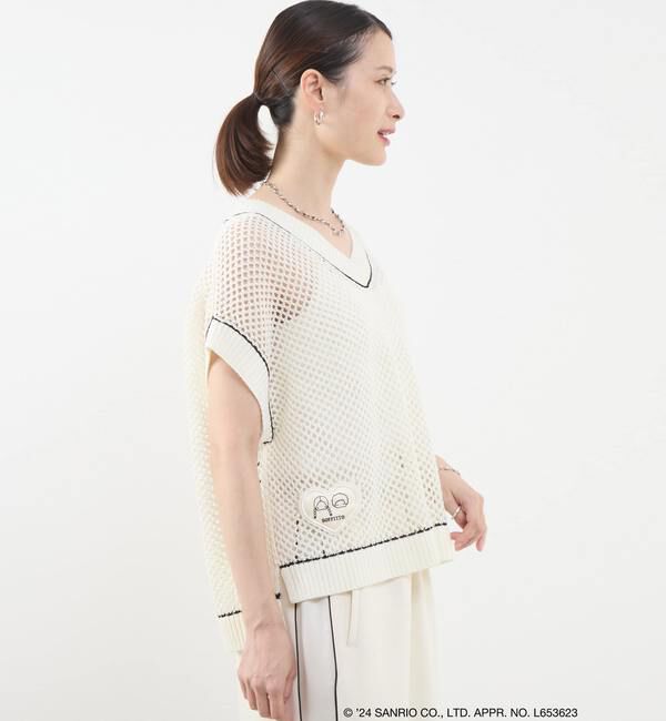 Soffitto「【Soffitto&times;PATTY&JIMMY】コラボ　メッシュニットベスト」|ニット・セーター|