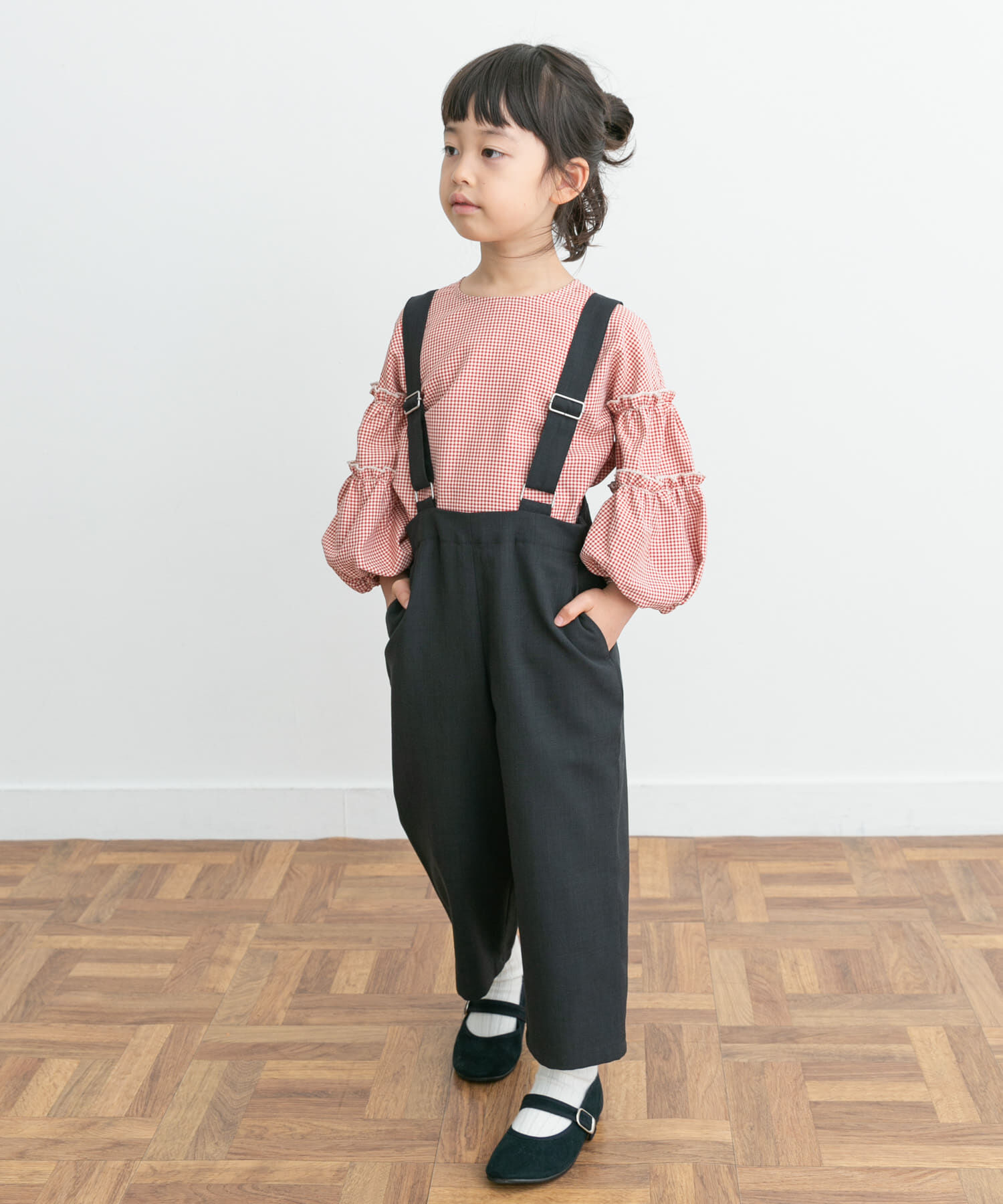URBAN RESEARCH DOORS「『親子リンク』イージーケアサスペンダーパンツ(KIDS)」|その他|