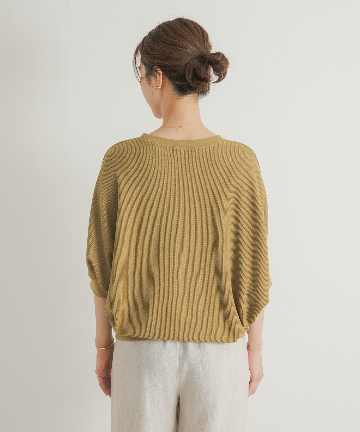 URBAN RESEARCH DOORS「タックフライスワイドTシャツ」|Tシャツ・カットソー|