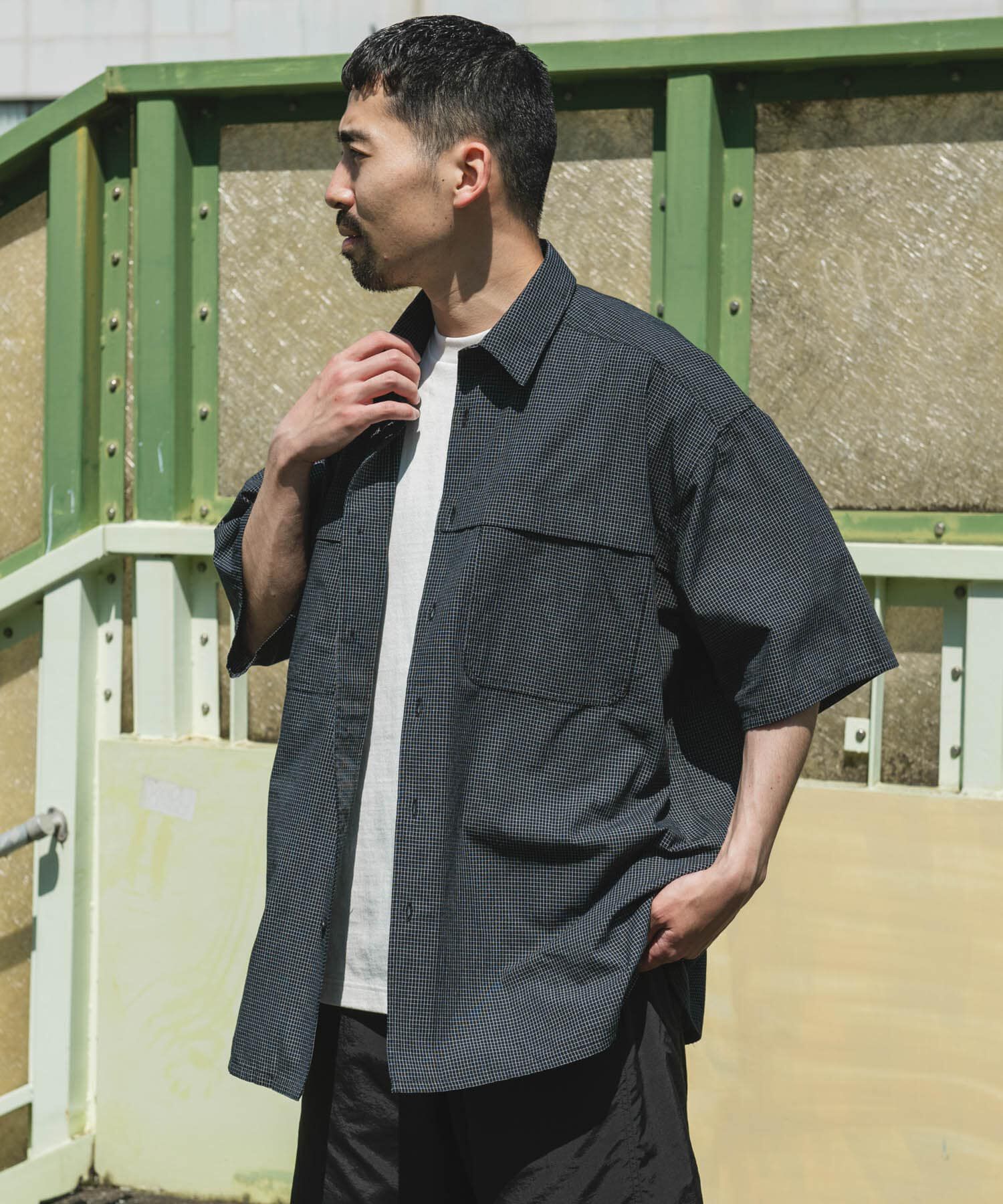 URBAN RESEARCH DOORS「OUTDOOR EXCHANGE  SHORT-SLEEVE SHIRTS」|シャツ・ブラウス|