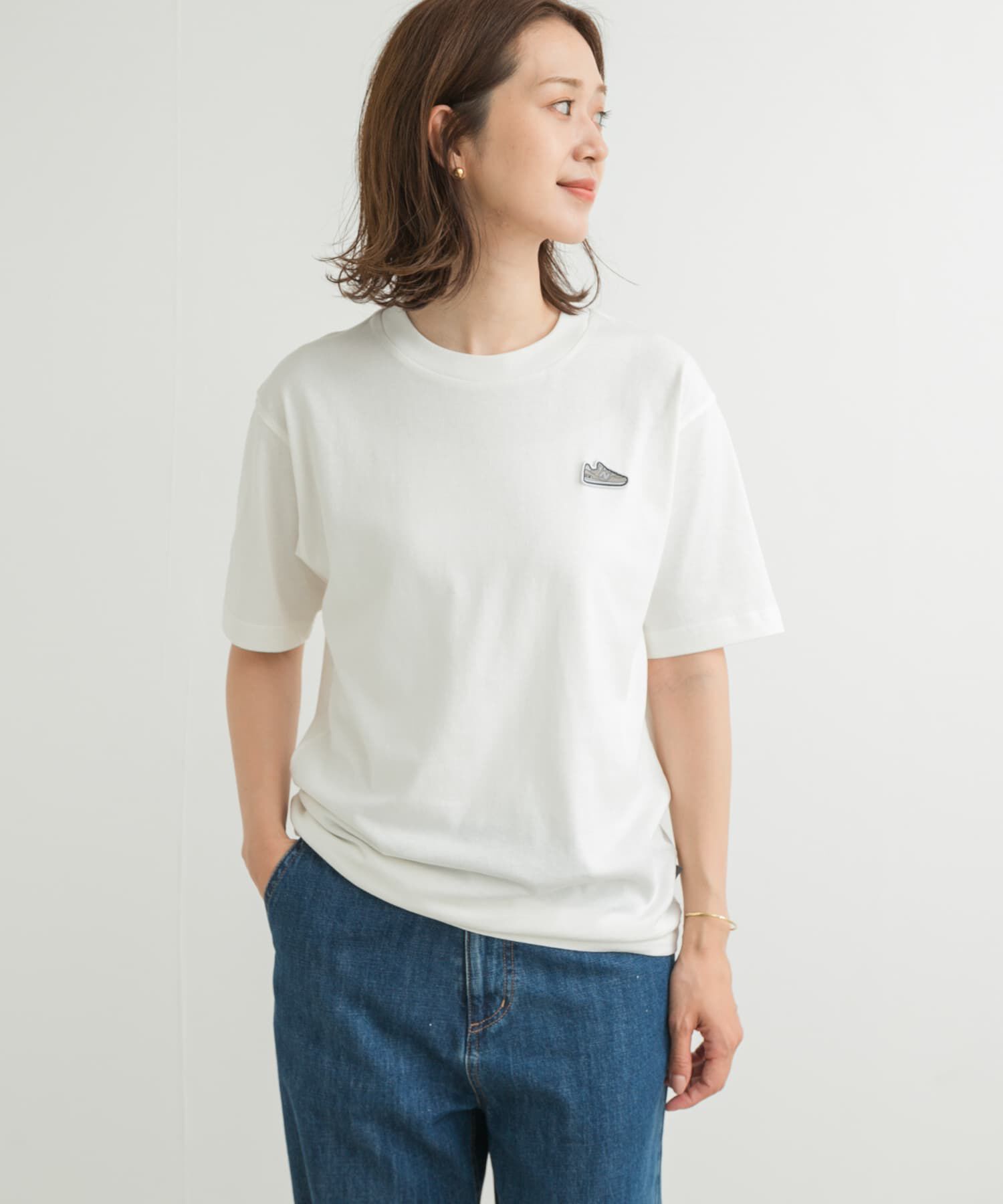 URBAN RESEARCH DOORS「NEW BALANCE　Athletics574 GreyDayTシャツ」|Tシャツ・カットソー|
