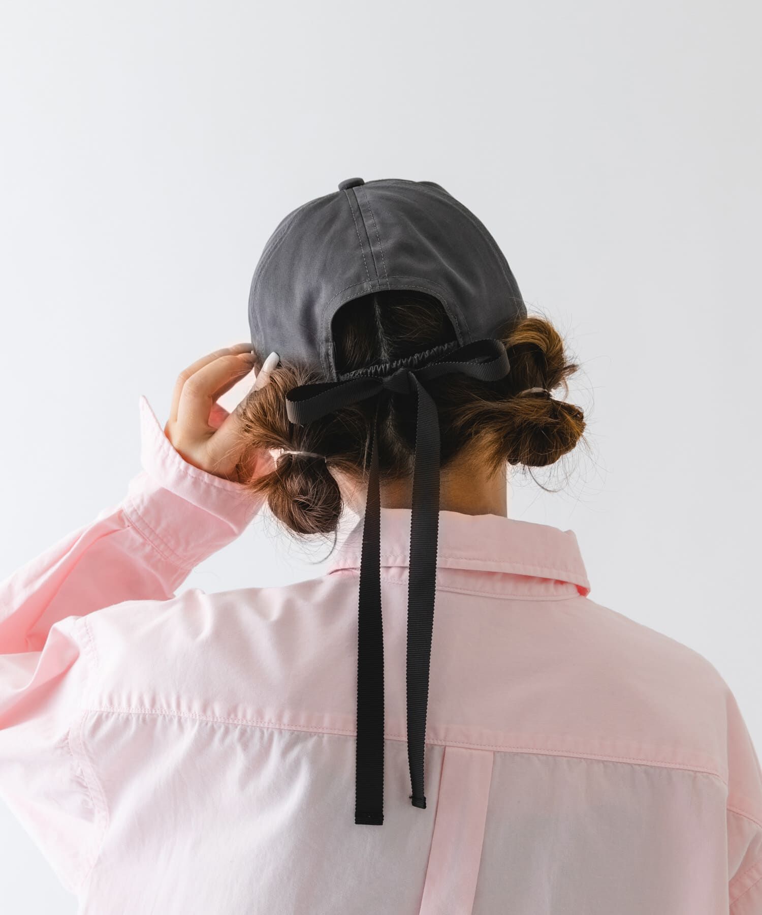 RODE SKO「リボンキャップ」|キャップ・キャスケット|チャコールグレー