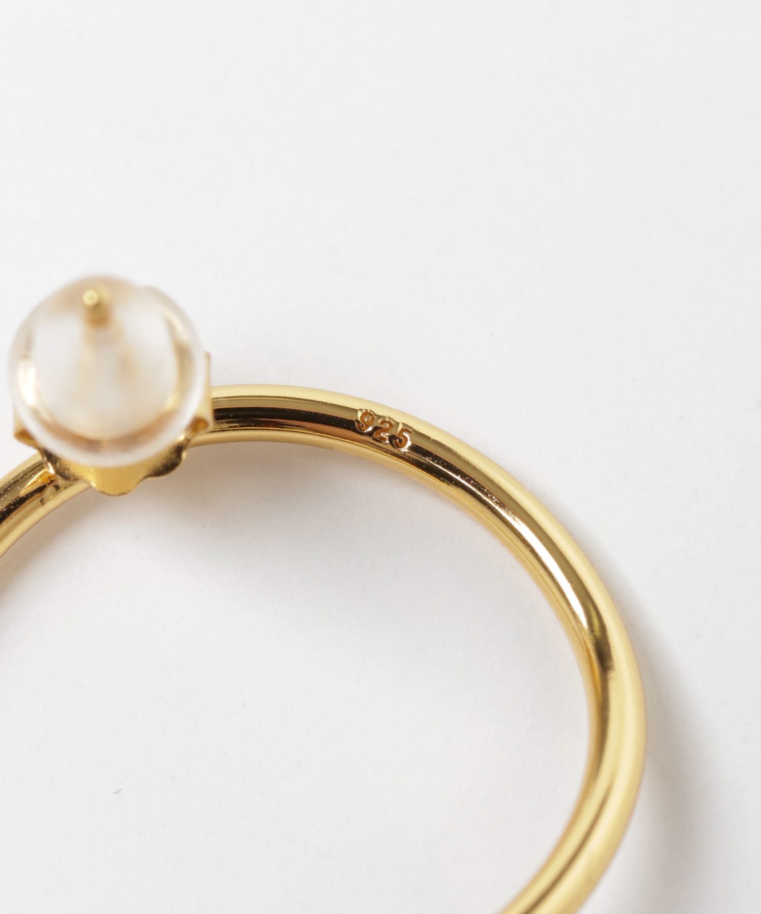 SMELLY「SMELLY so&rsquo;　curved circle pierce」|ピアス|