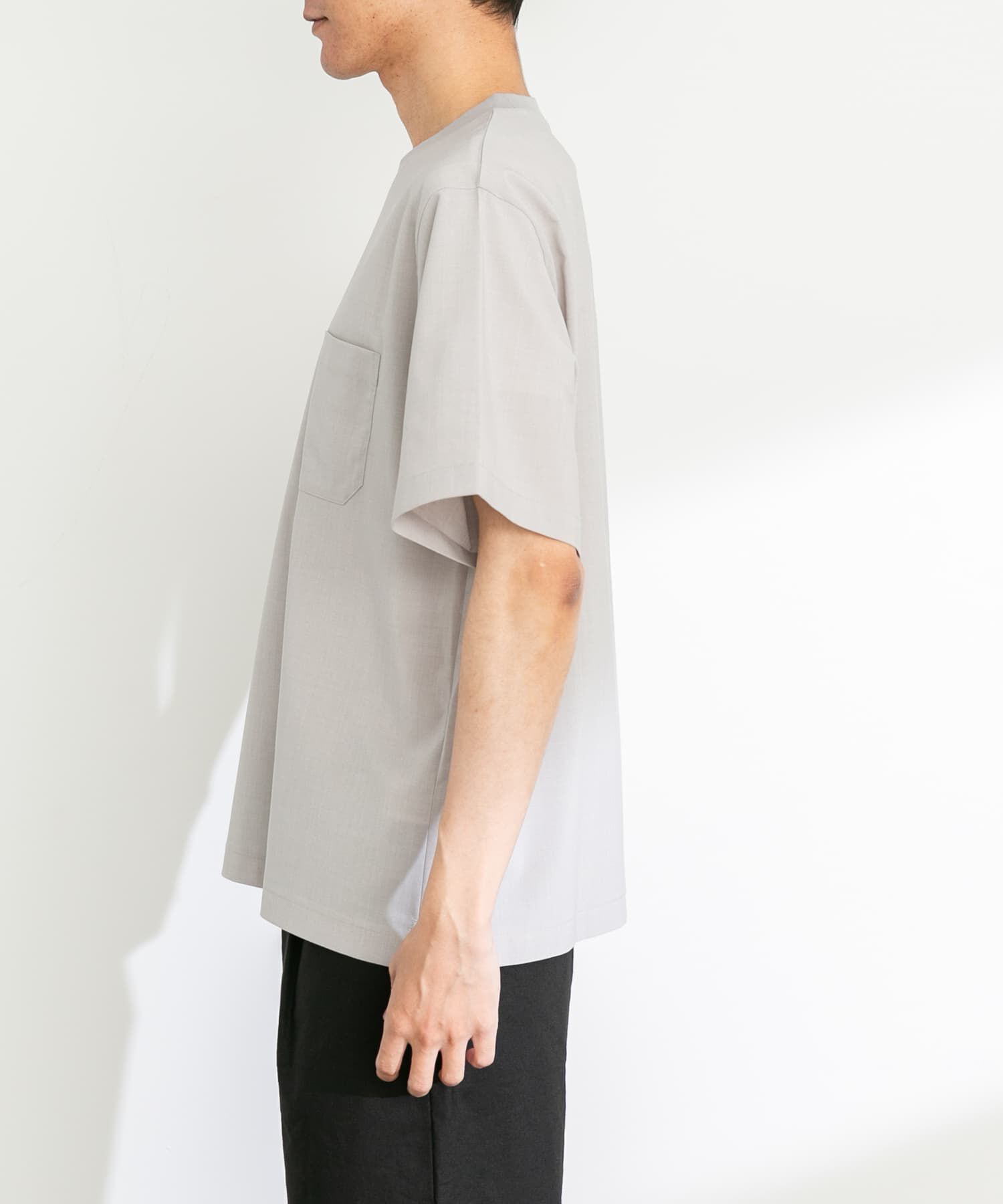 Sonny Label 「『吸水速乾』クイックドライリネンタッチTシャツ」|Tシャツ・カットソー|