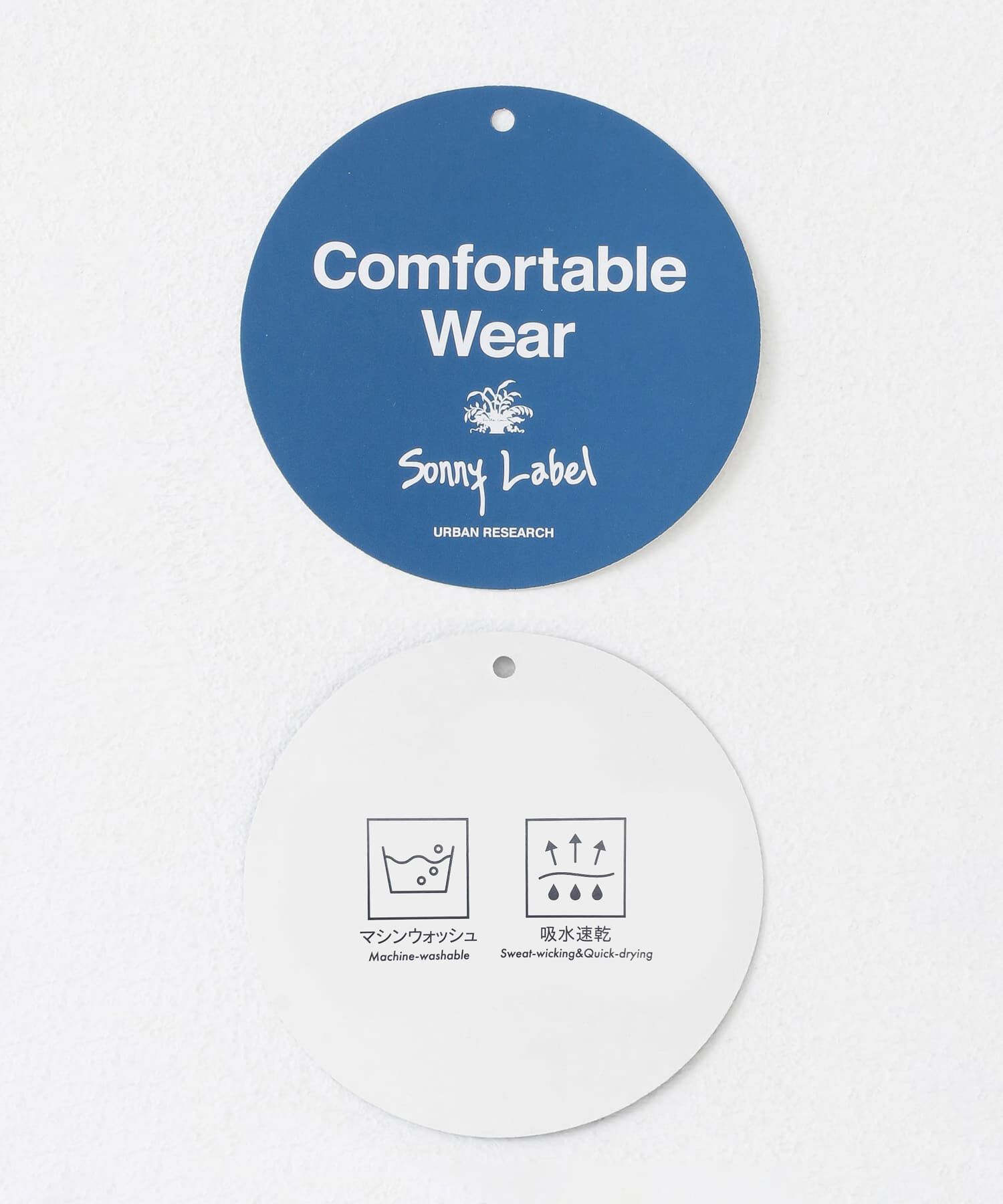 Sonny Label 「『吸水速乾』クイックドライリネンタッチTシャツ」|Tシャツ・カットソー|