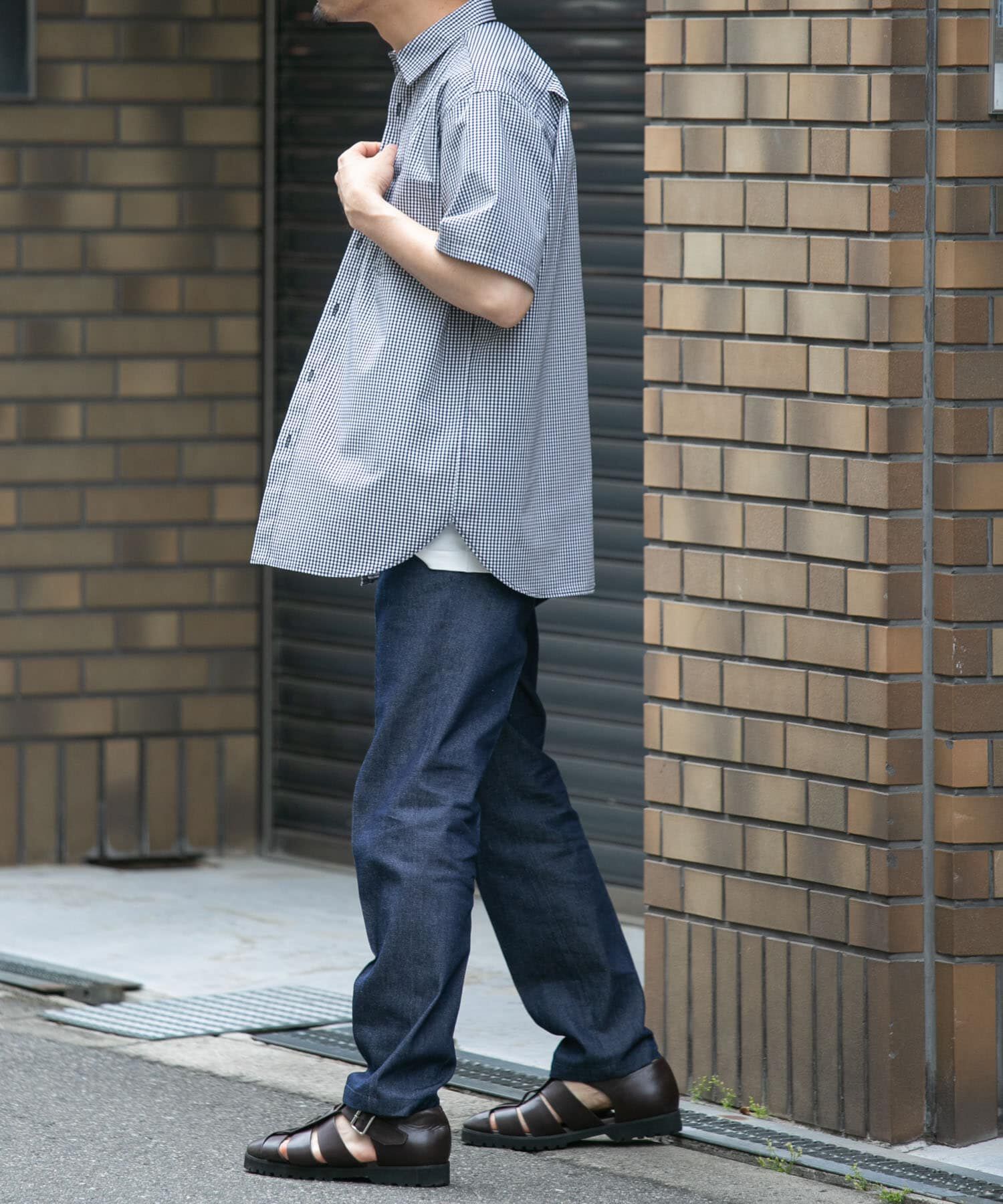 URBAN RESEARCH ROSSO「『XLサイズあり』デニムスラックスパンツ」|デニム|