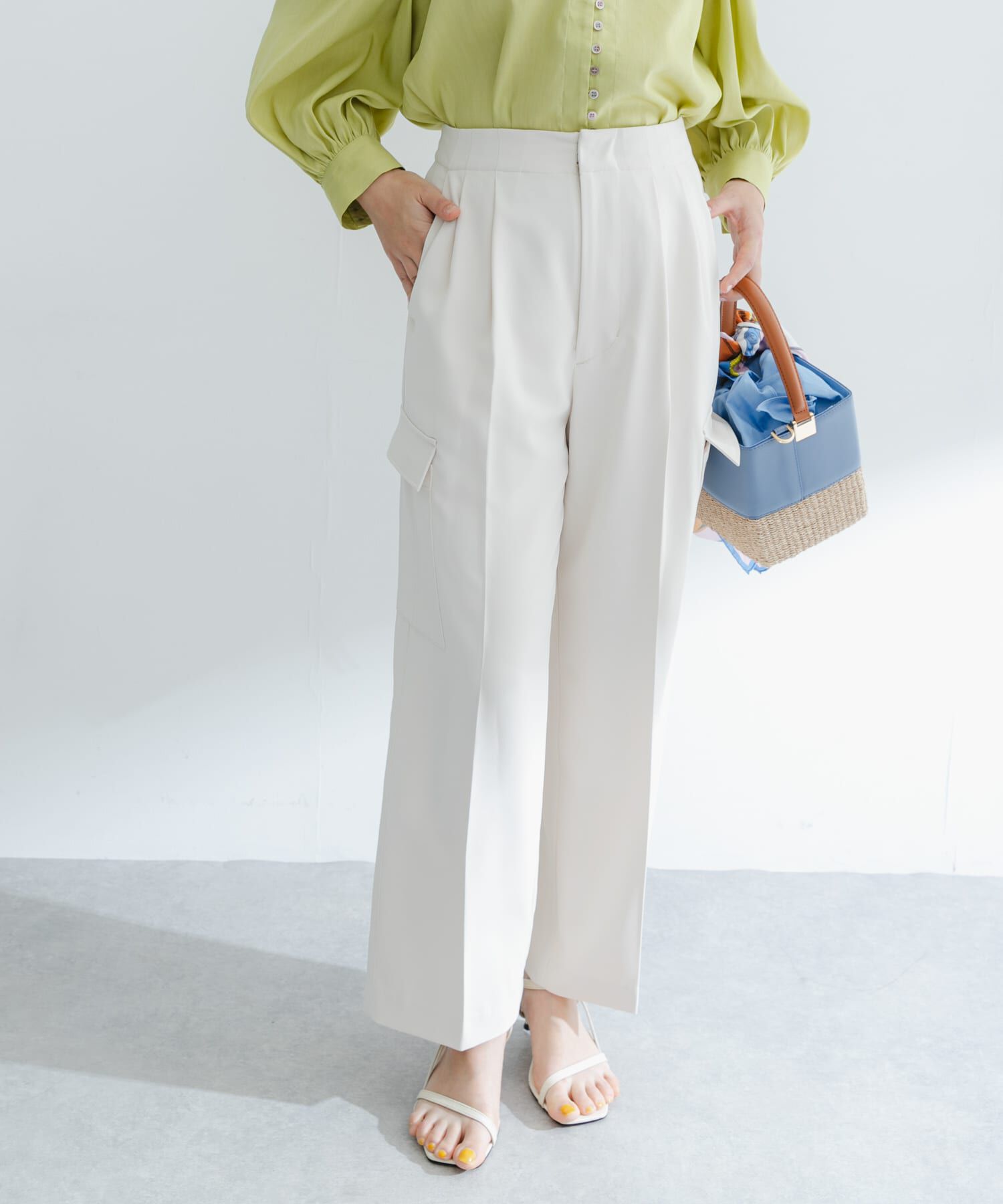 URBAN RESEARCH ROSSO「センタープレスカーゴパンツ」|その他|