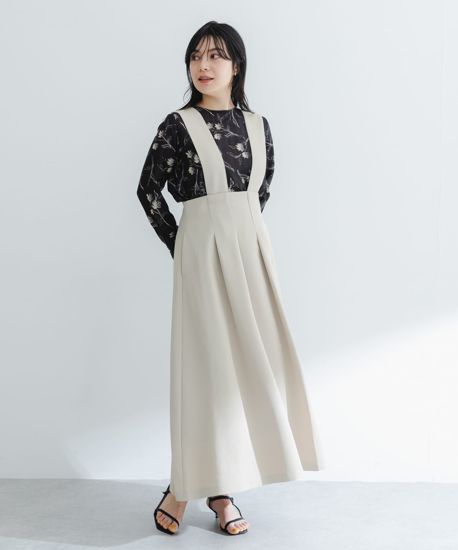 URBAN RESEARCH ROSSO「マルチWAYハイウエストフレアスカート」|スカート|