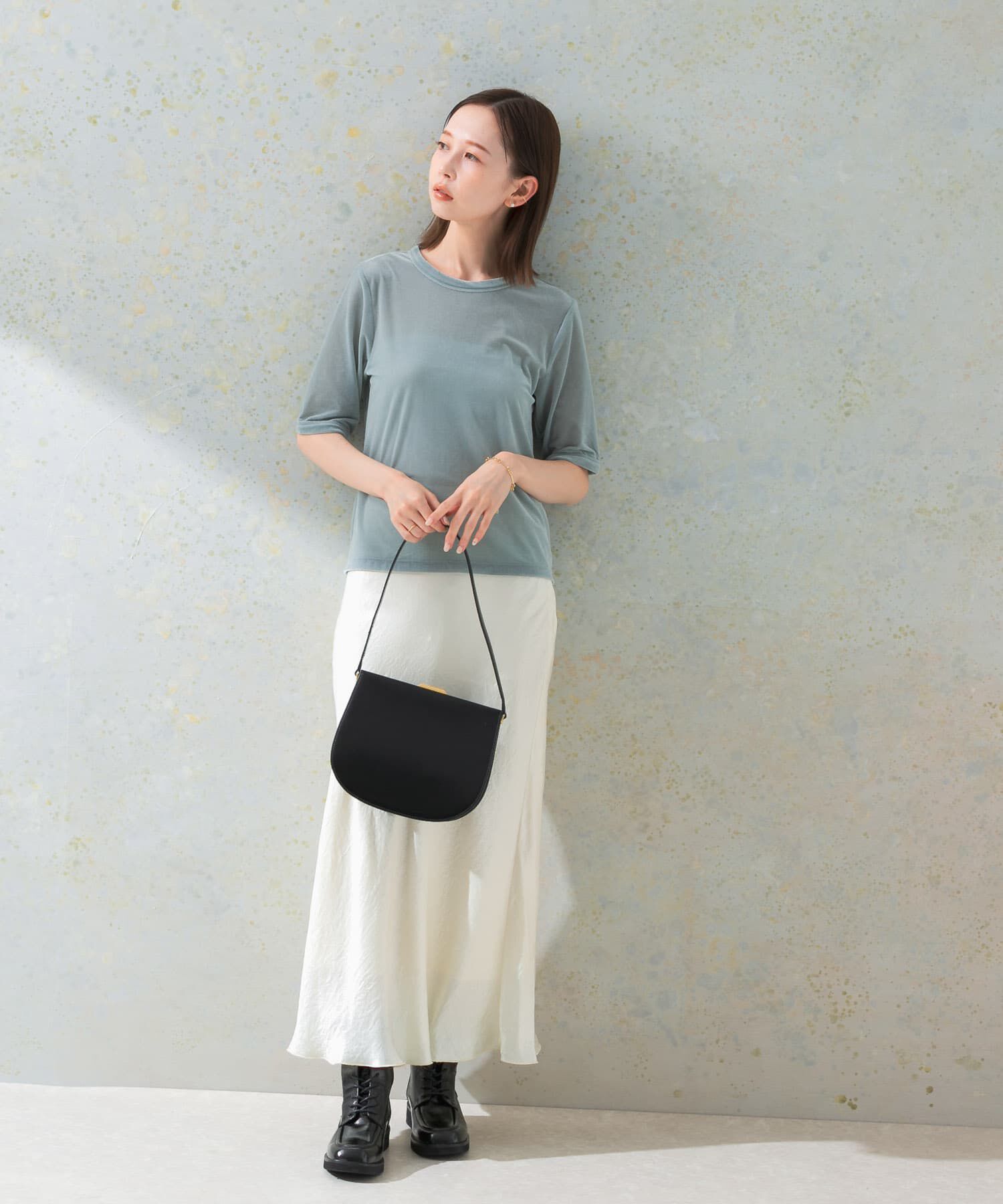 URBAN RESEARCH ROSSO「シアーベロアTシャツ」|Tシャツ・カットソー|