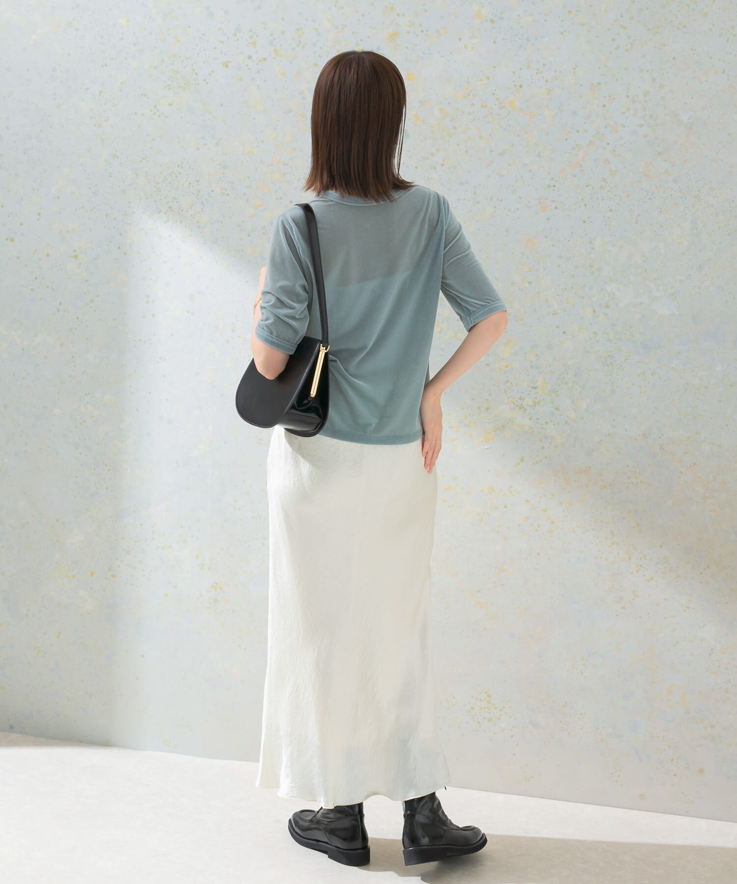 URBAN RESEARCH ROSSO「シアーベロアTシャツ」|Tシャツ・カットソー|