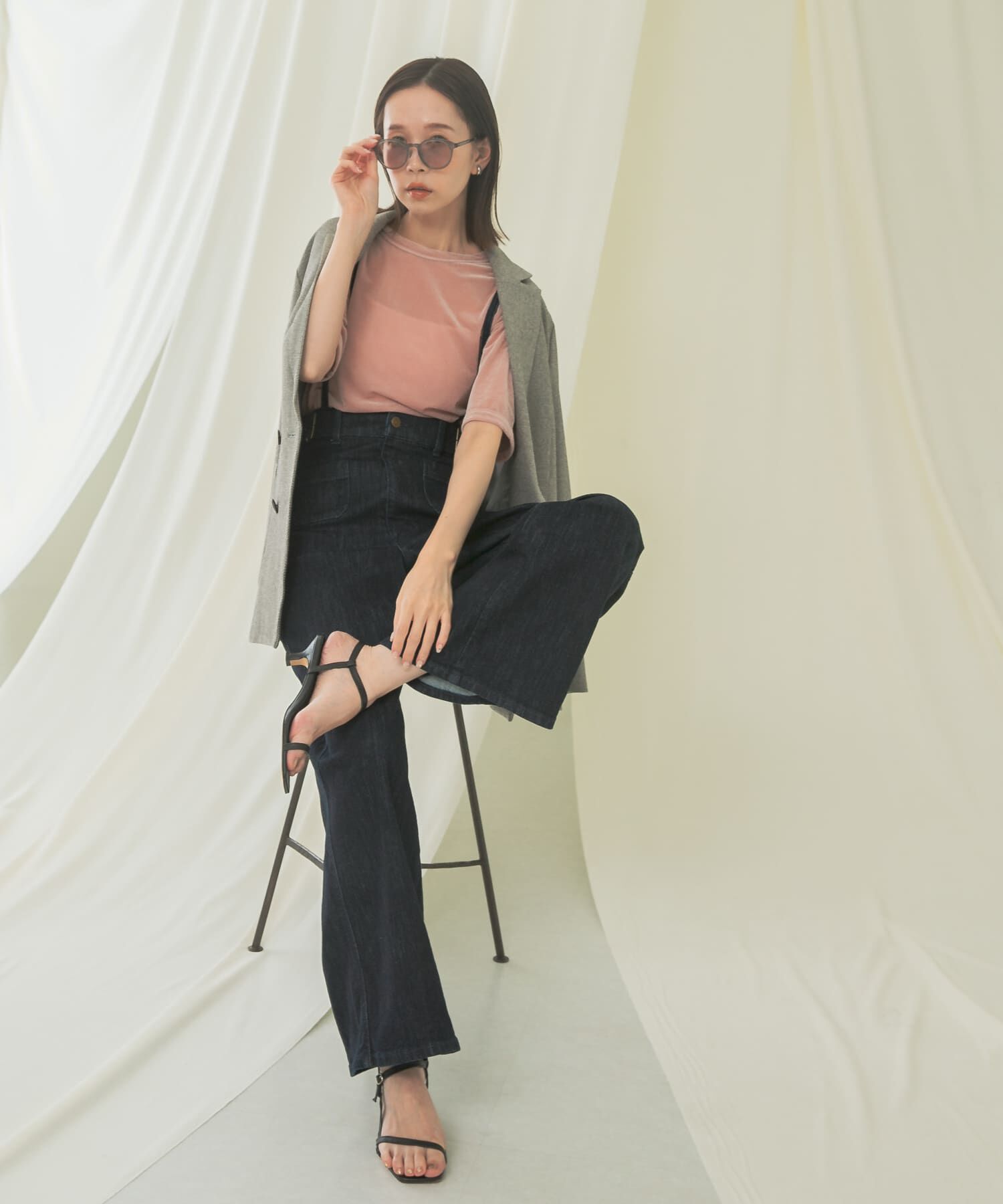 URBAN RESEARCH ROSSO「シアーベロアTシャツ」|Tシャツ・カットソー|