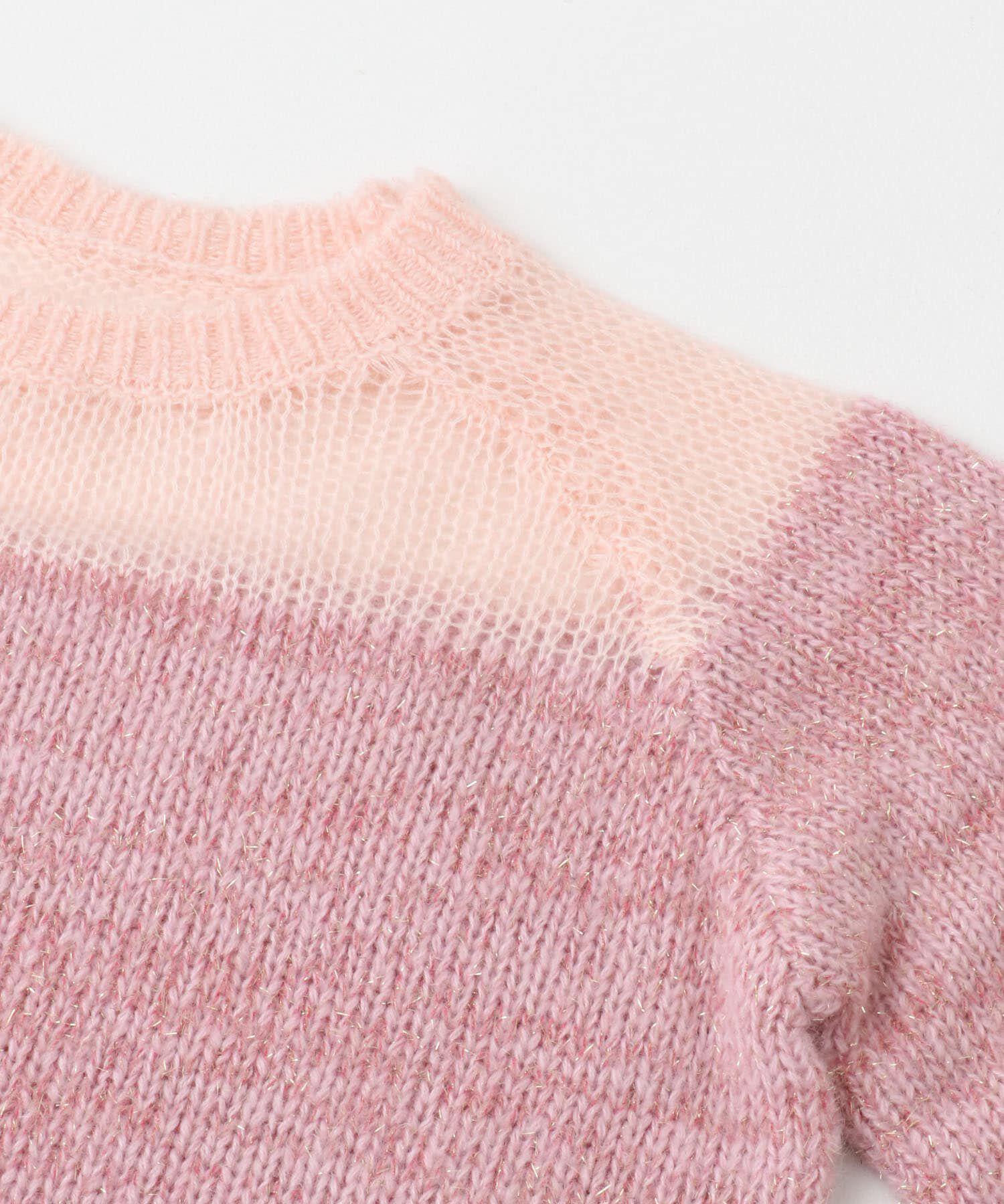 URBAN RESEARCH ROSSO「『WEB限定』ドッキングラメニット」|ニット・セーター|