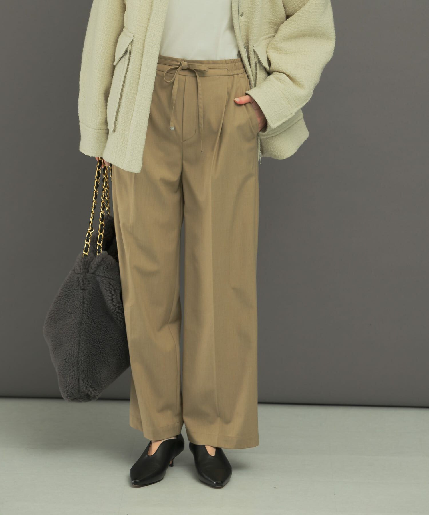 URBAN RESEARCH ROSSO「ウール混ウォッシャブルイージーパンツ」|その他|