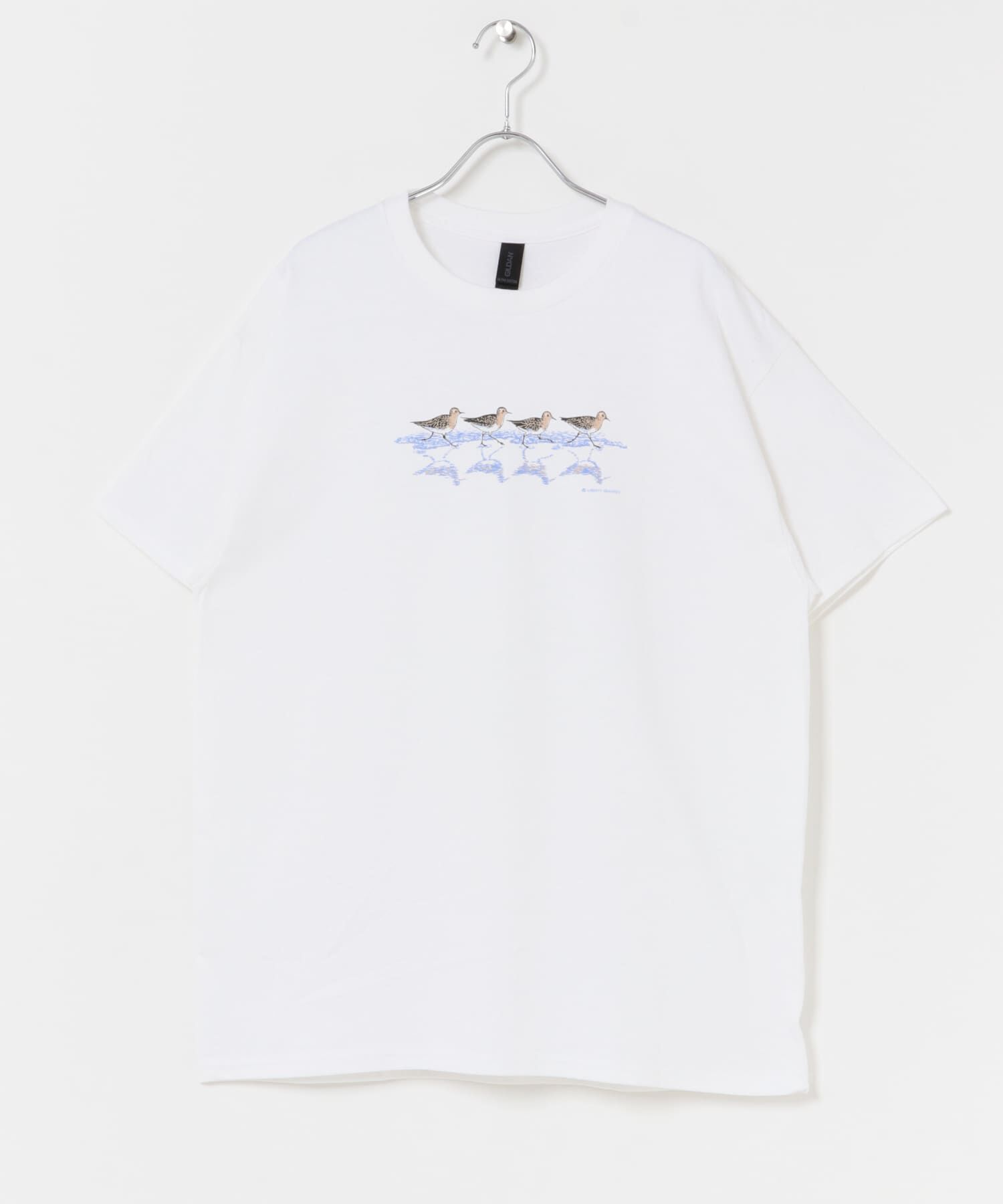 URBAN RESEARCH DOORS「LIBERTY GRAPHICS　Sandpipers」|Tシャツ・カットソー|