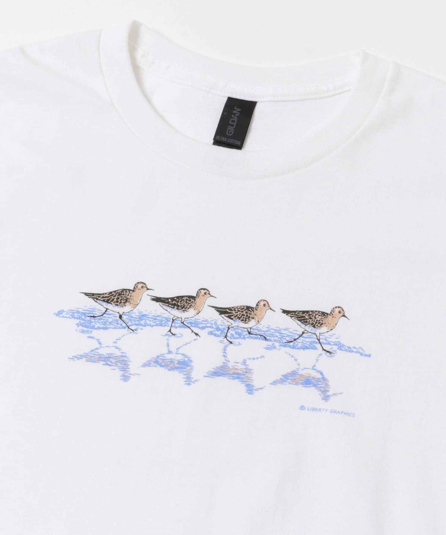 URBAN RESEARCH DOORS「LIBERTY GRAPHICS　Sandpipers」|Tシャツ・カットソー|