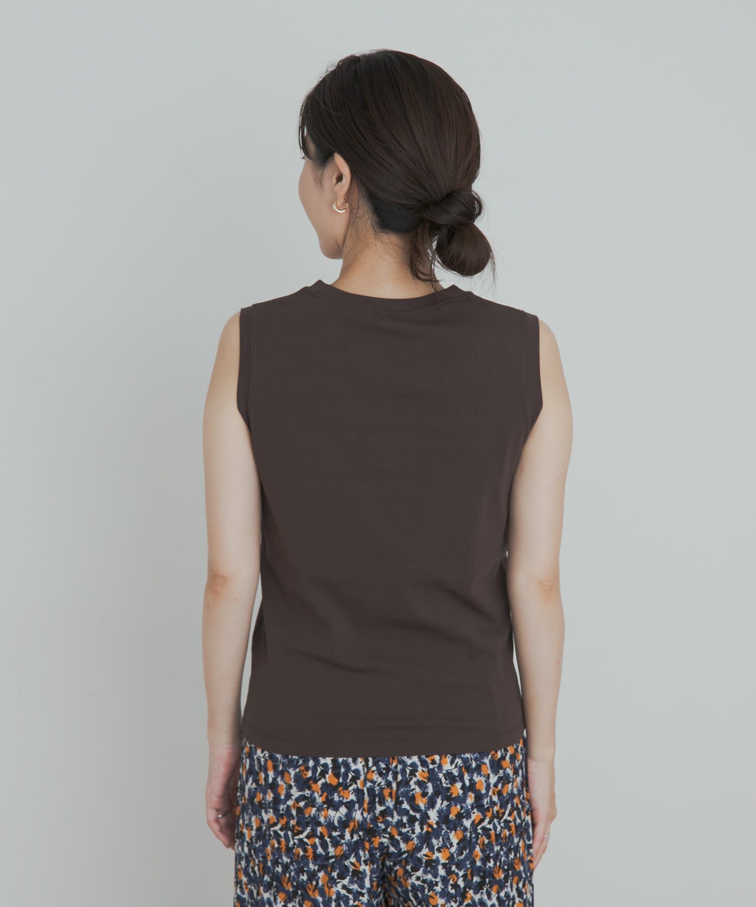 URBAN RESEARCH DOORS「クリアフライスノースリーブプルオーバー」|Tシャツ・カットソー|