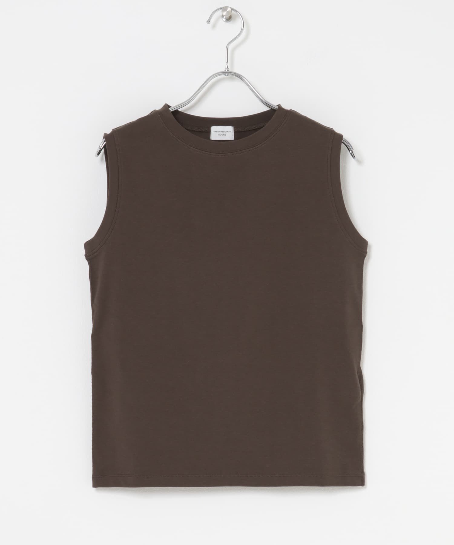 URBAN RESEARCH DOORS「クリアフライスノースリーブプルオーバー」|Tシャツ・カットソー|