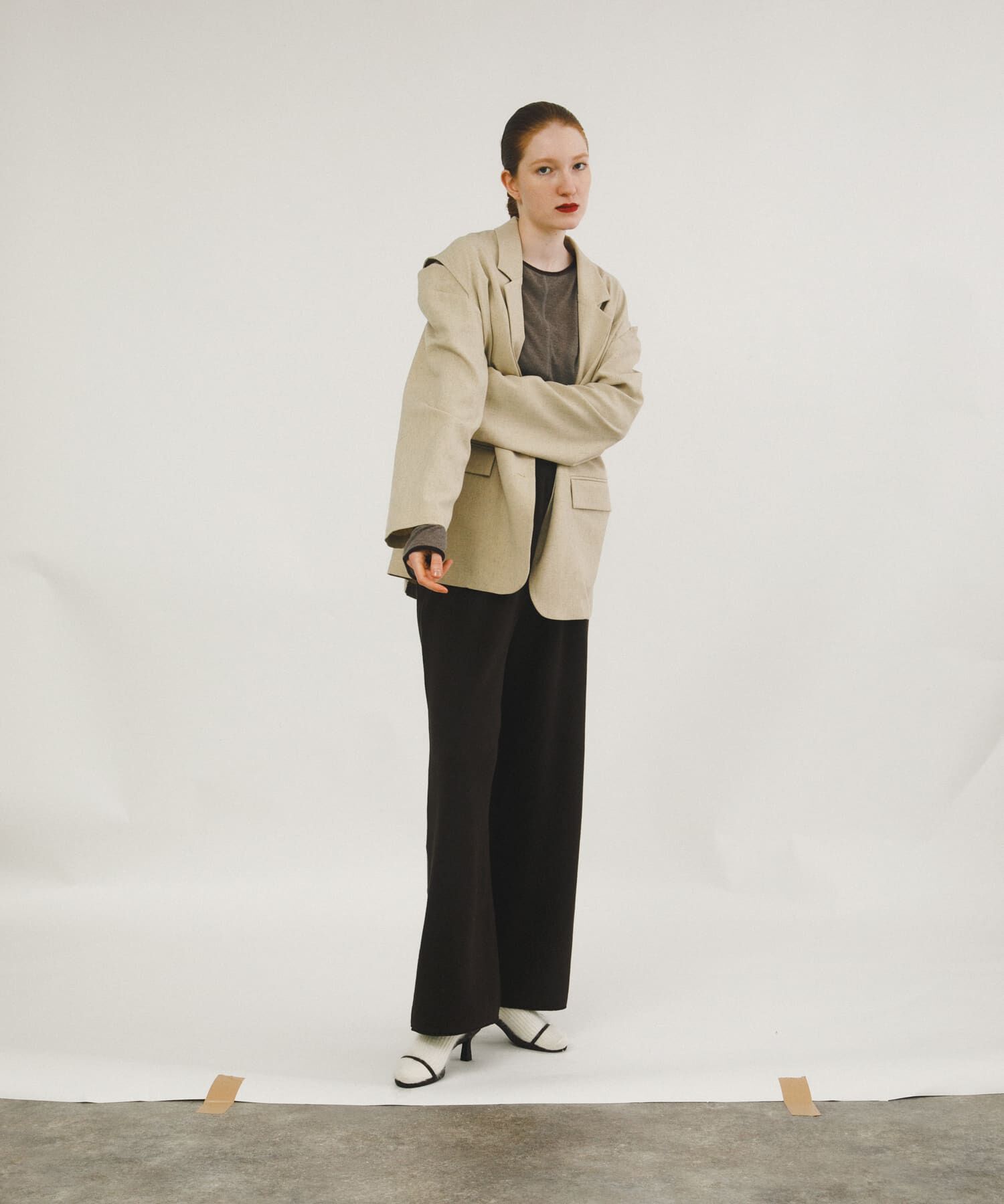 LAATO「piping velor sheer tee」|Tシャツ・カットソー|