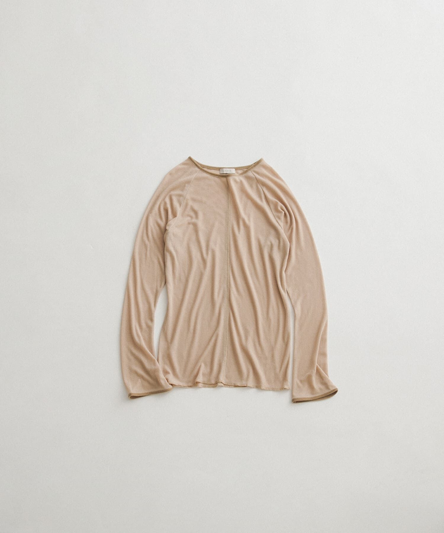 LAATO「piping velor sheer tee」|Tシャツ・カットソー|