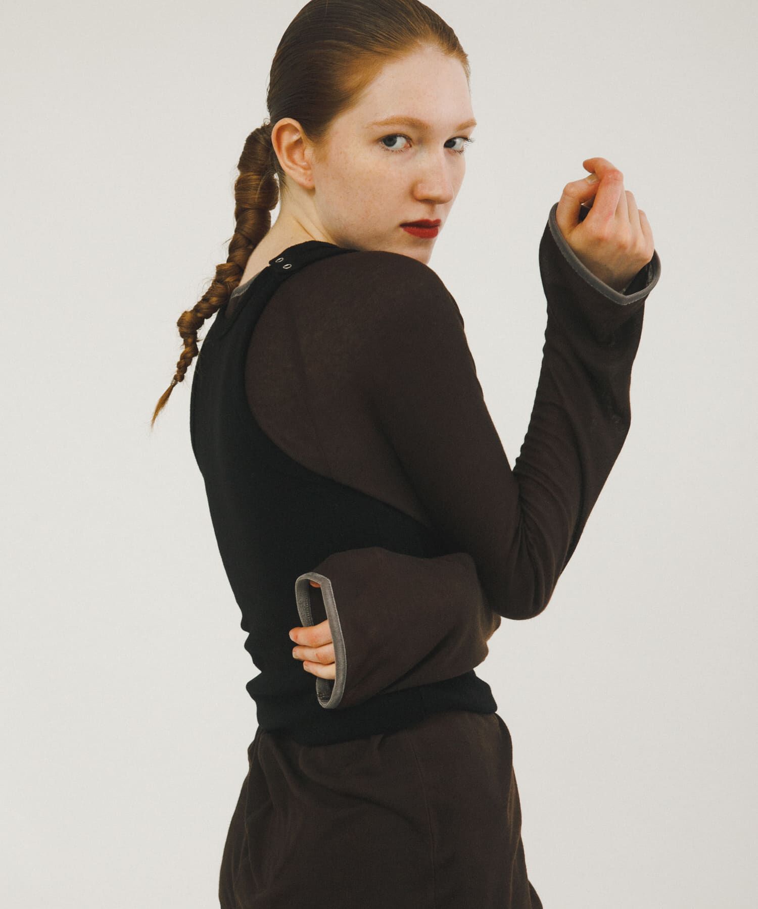 LAATO「piping velor sheer tee」|Tシャツ・カットソー|