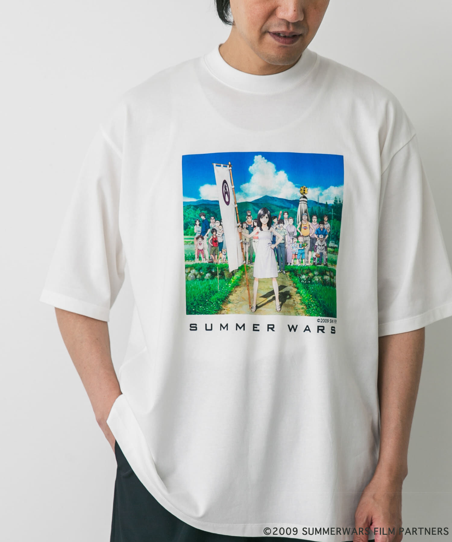 URBAN RESEARCH DOORS「アニメーション映画「サマーウォーズ」プリントTシャツ」|Tシャツ・カットソー|