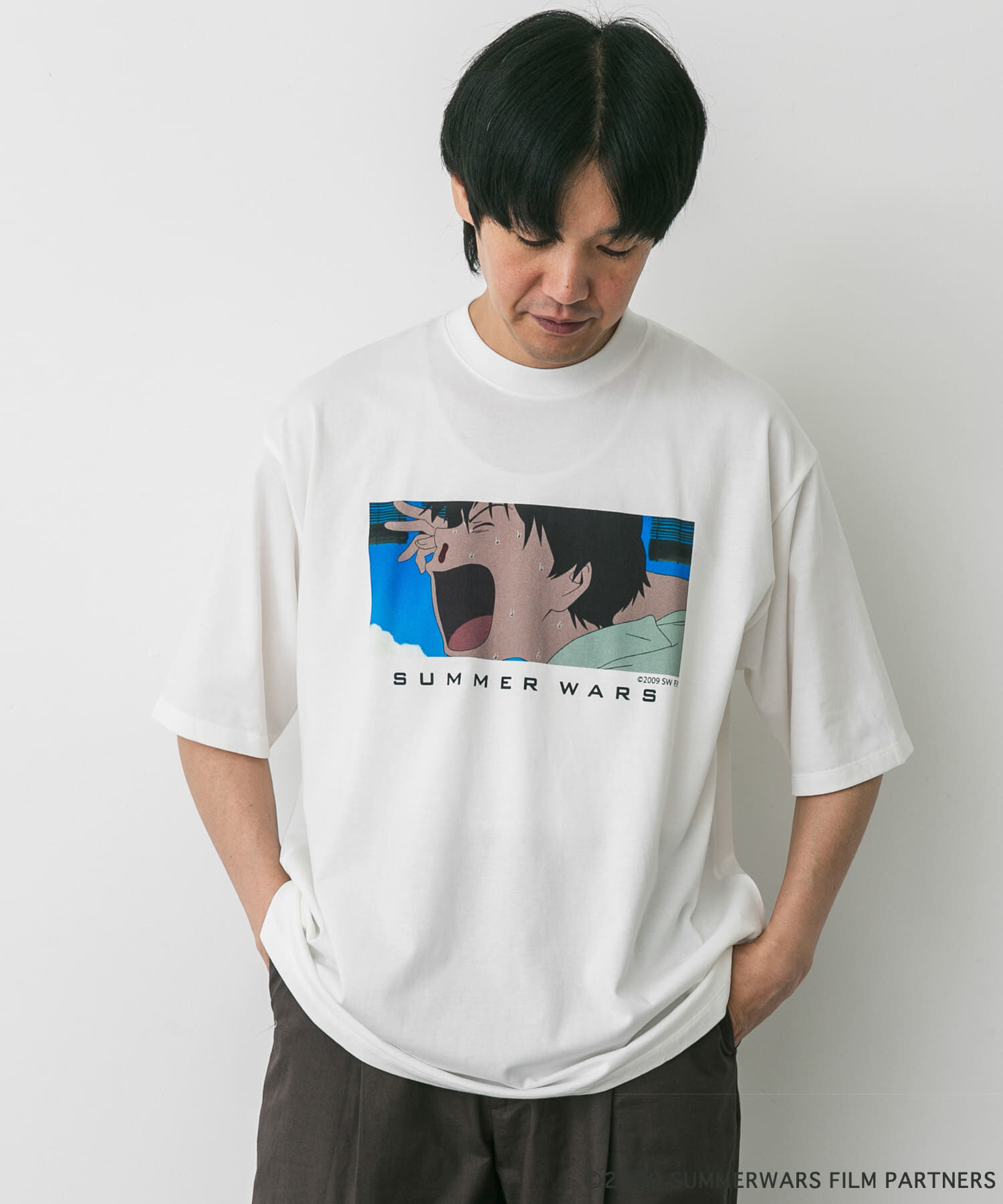 URBAN RESEARCH DOORS「アニメーション映画「サマーウォーズ」プリントTシャツ」|Tシャツ・カットソー|