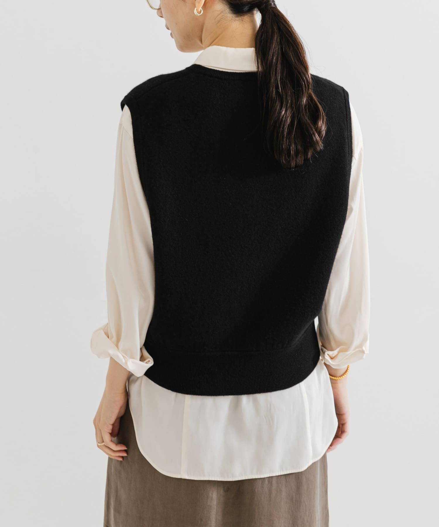 URBAN RESEARCH「ウールカシミヤVネックニットベスト」|ニット・セーター|