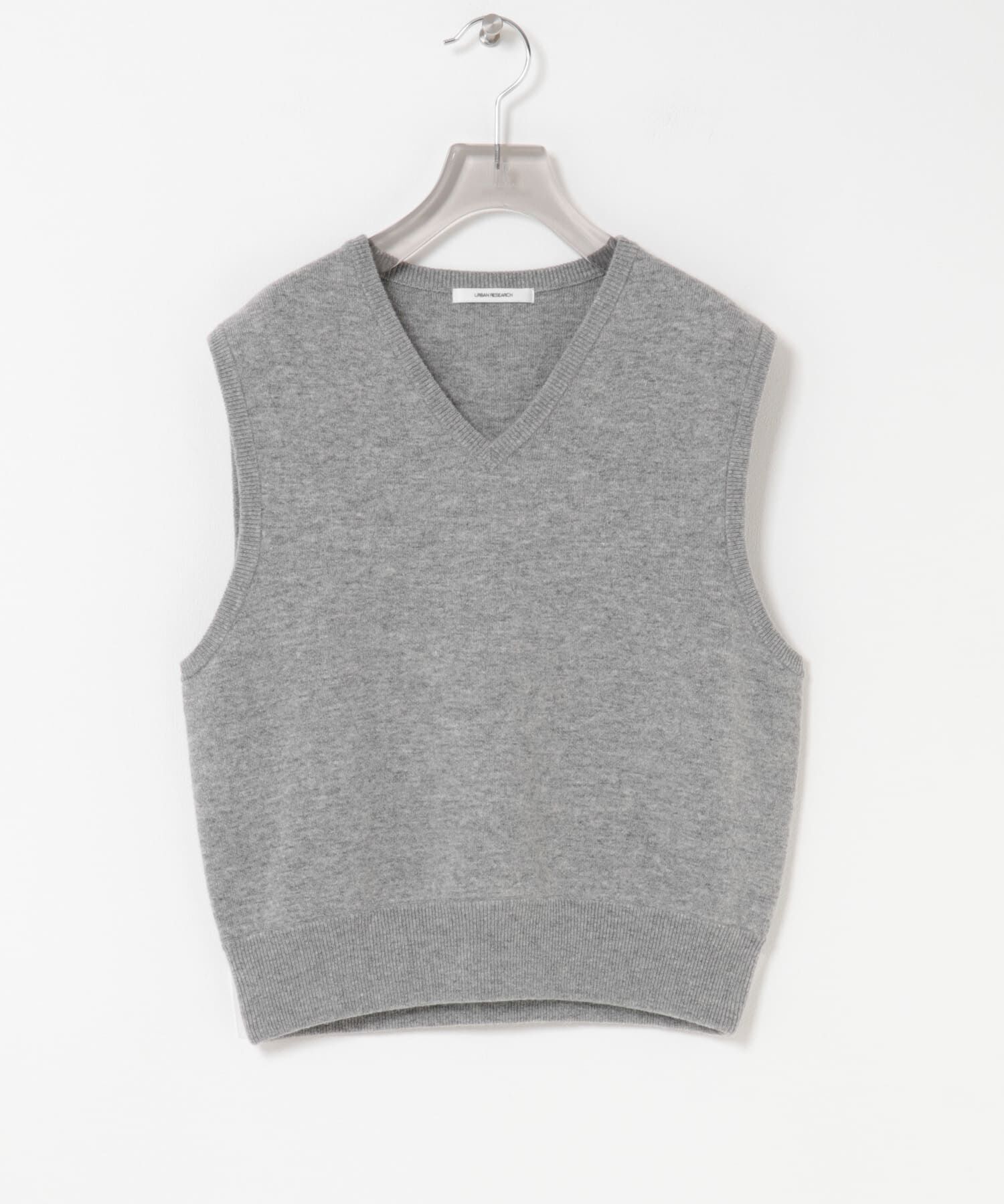 URBAN RESEARCH「ウールカシミヤVネックニットベスト」|ニット・セーター|