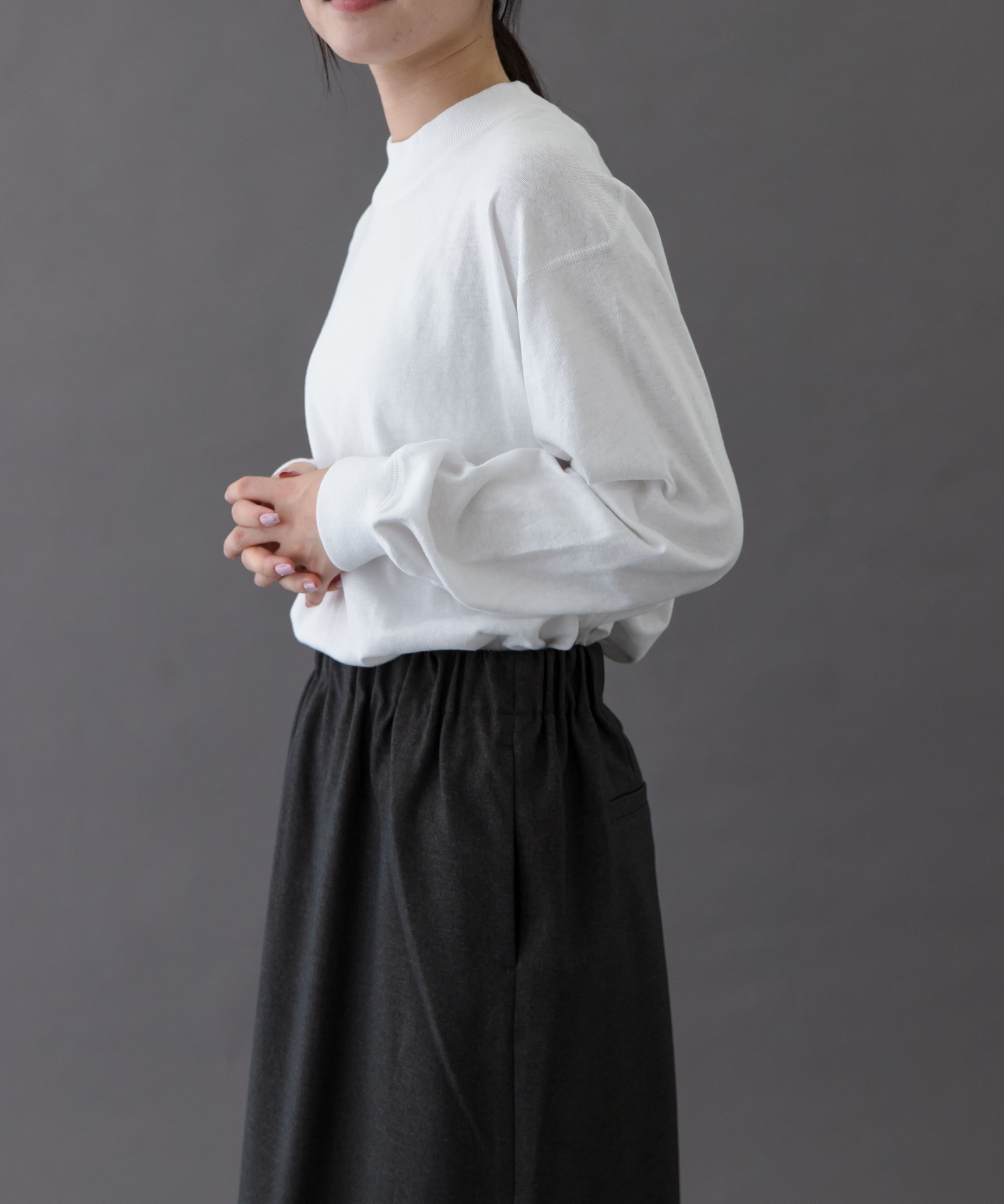 URBAN RESEARCH DOORS「FORK&SPOON　リサイクルコットンロングスリーブTシャツ」|Tシャツ・カットソー|