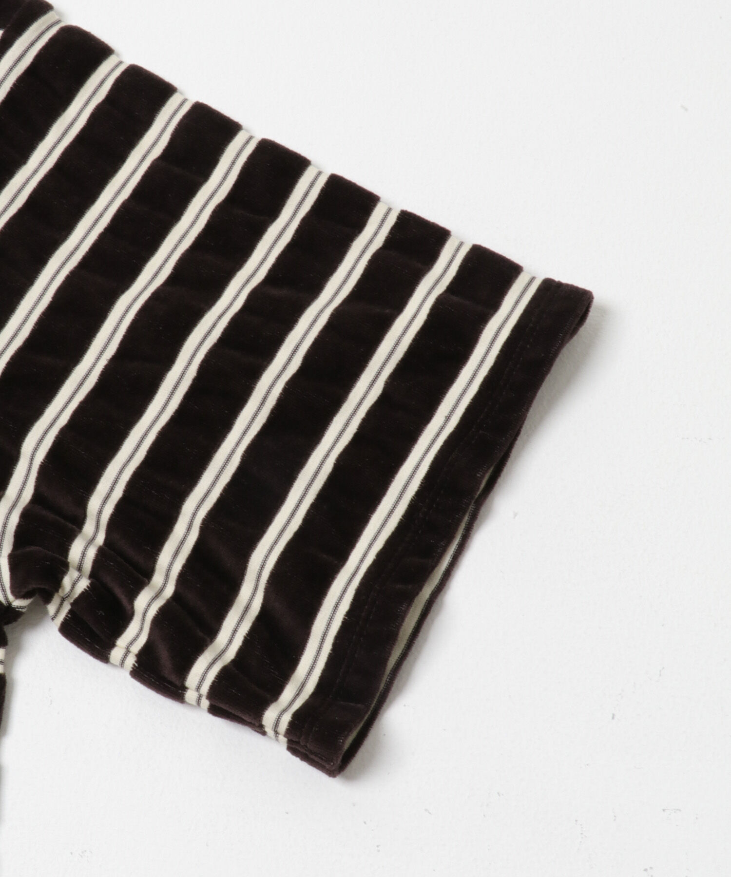 URBAN RESEARCH「ベロアボーダーカットソー」|Tシャツ・カットソー|