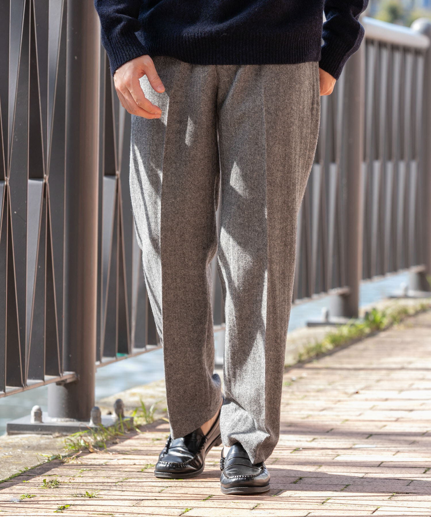 URBAN RESEARCH ROSSO「ウールツイードワイドパンツ」|その他|