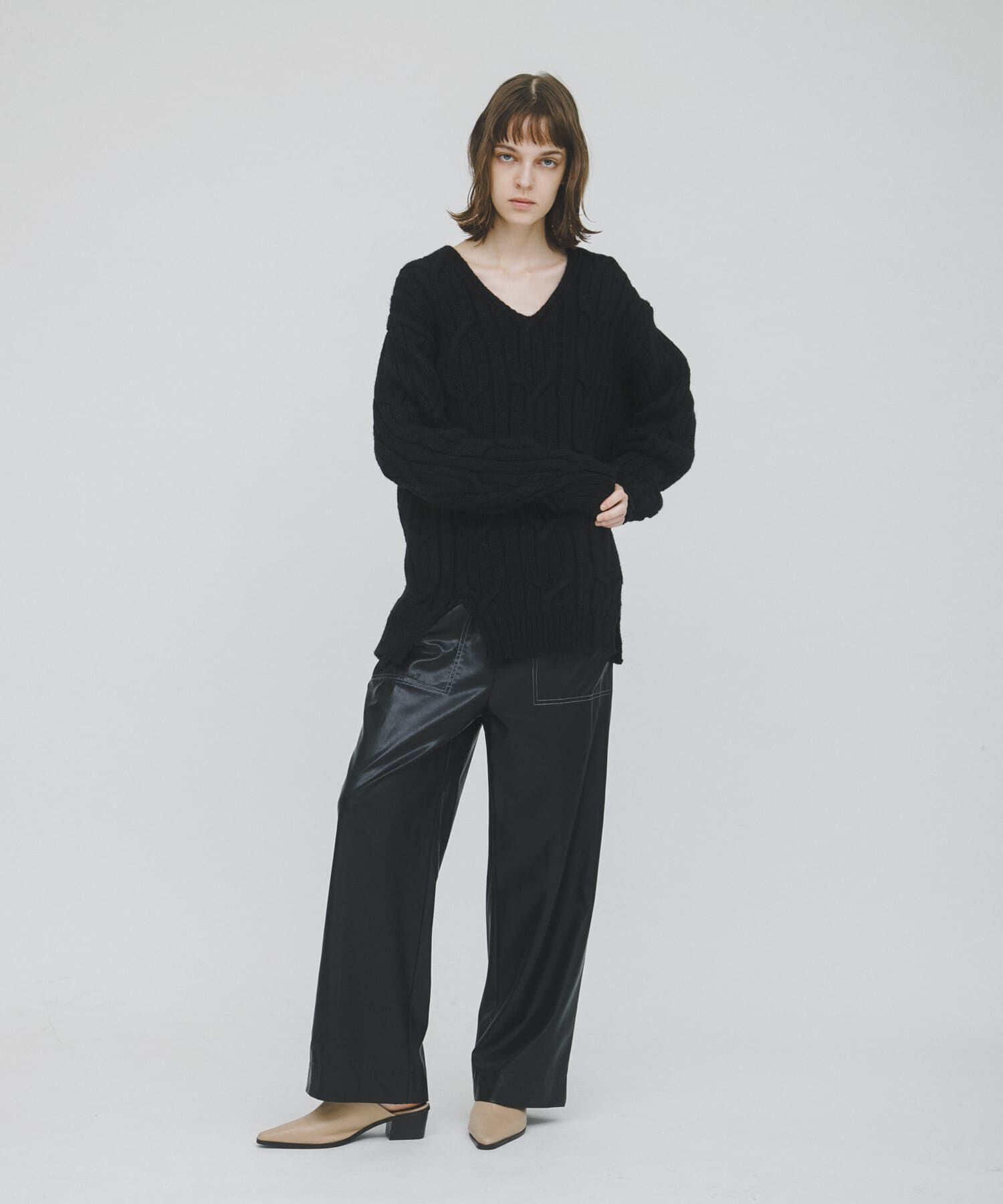 LAATO「big cable knit」|ニット・セーター|