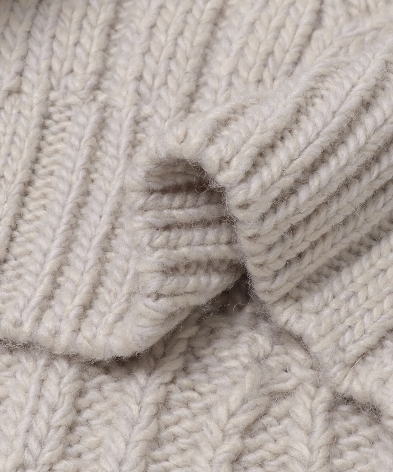 LAATO「big cable knit」|ニット・セーター|