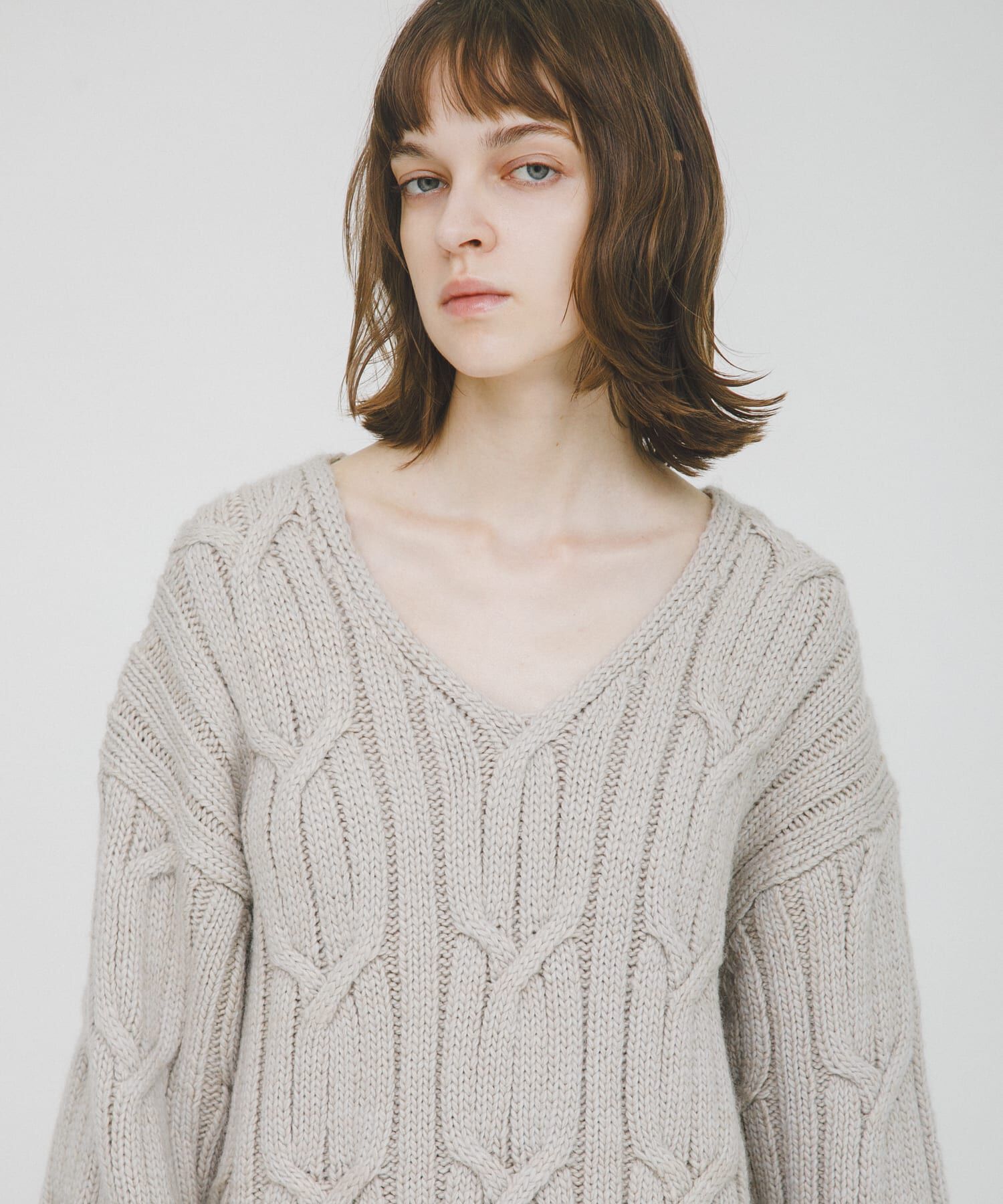 LAATO「big cable knit」|ニット・セーター|