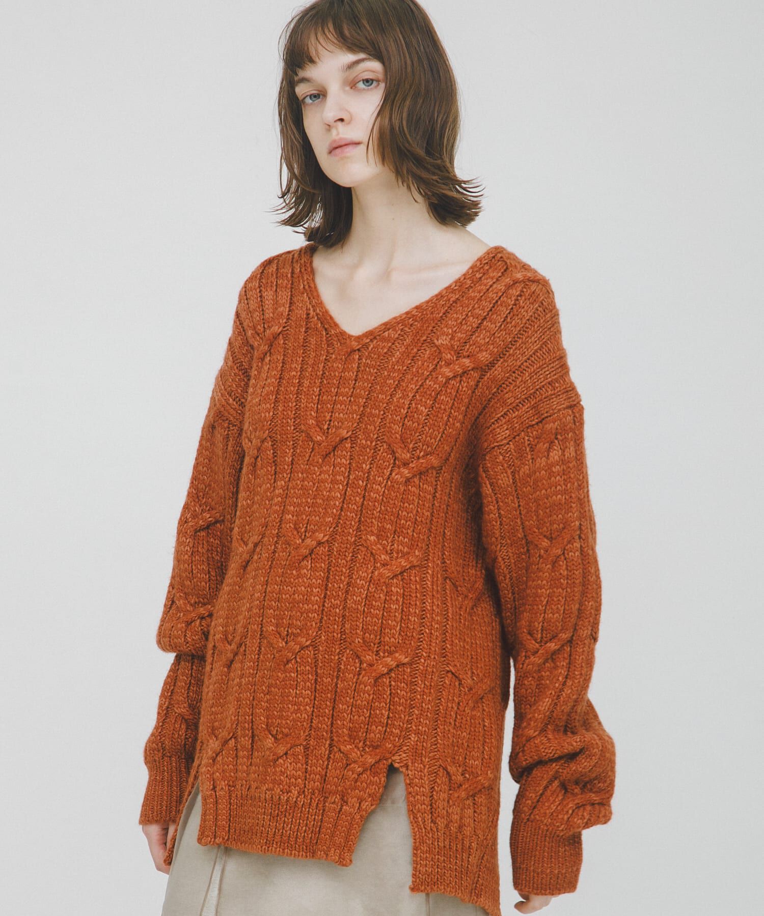 LAATO「big cable knit」|ニット・セーター|