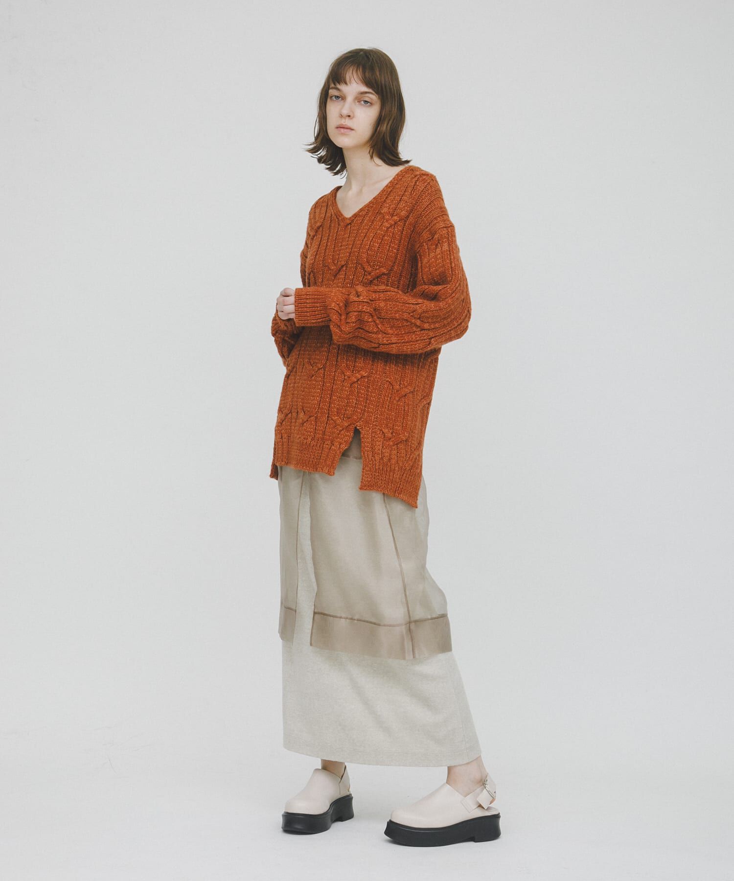 LAATO「big cable knit」|ニット・セーター|