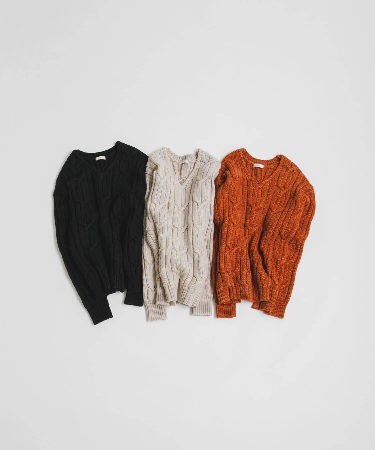 LAATO「big cable knit」|ニット・セーター|