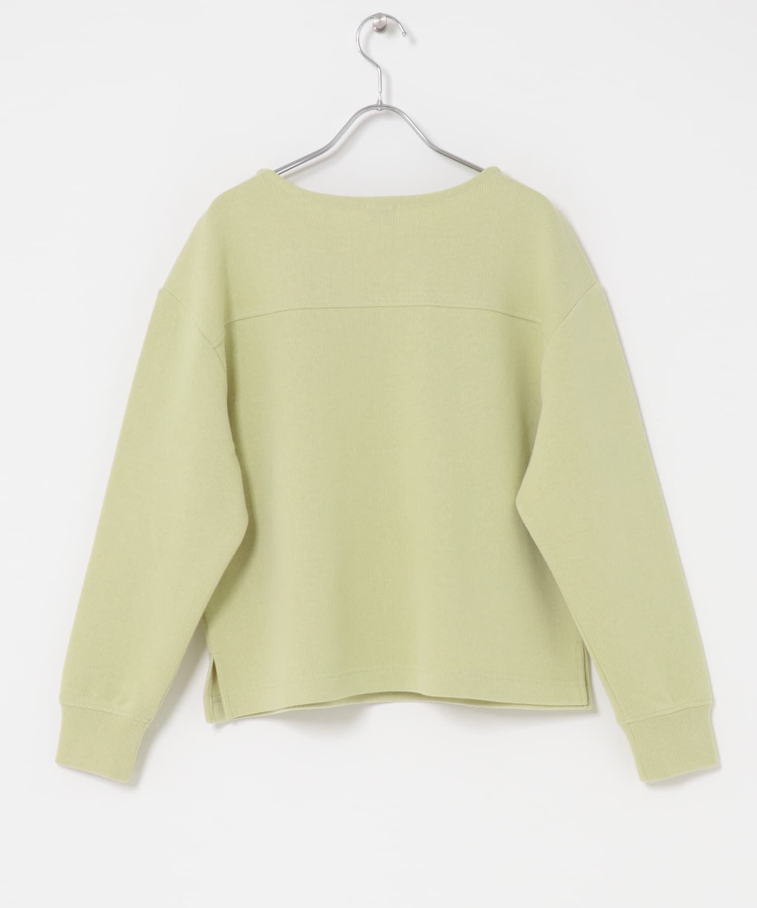 URBAN RESEARCH DOORS「『UR TECH』ボートネックプルオーバー」|Tシャツ・カットソー|