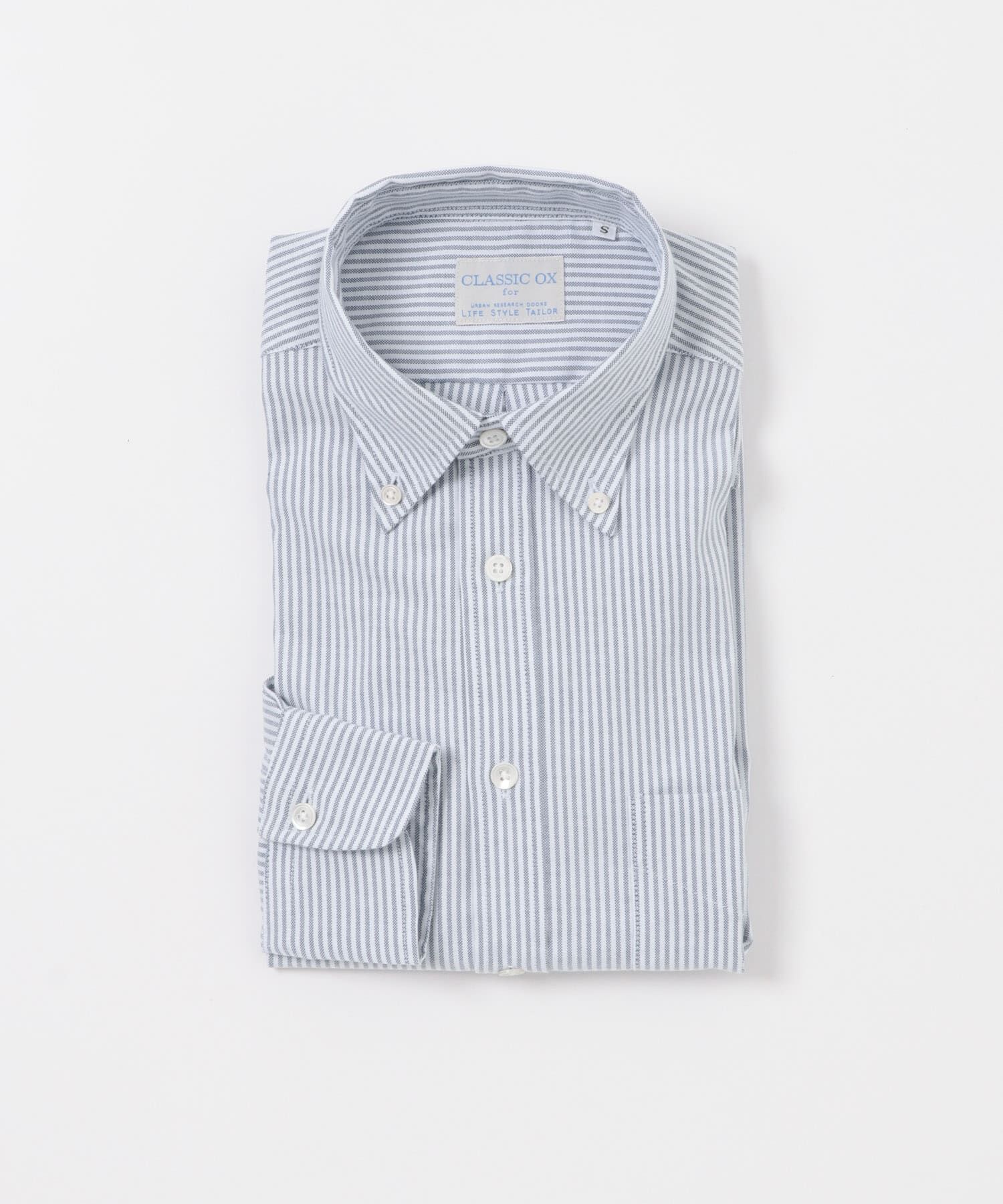 URBAN RESEARCH DOORS「LIFE STYLE TAILOR　マルチスペック CLASSIC OX ボタンダウンシャツ」|シャツ・ブラウス|ストライプ