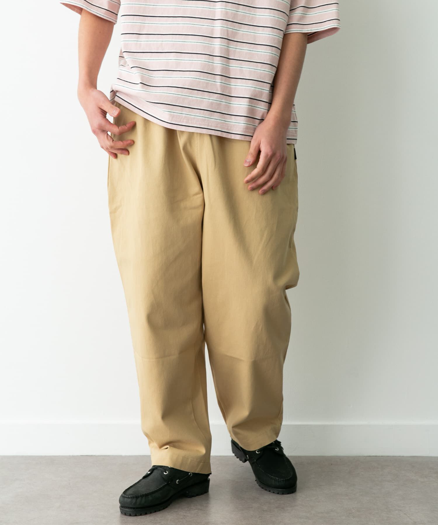 Sonny Label 「ベーシックワイドイージーチノパンツ」|その他|ベージュ