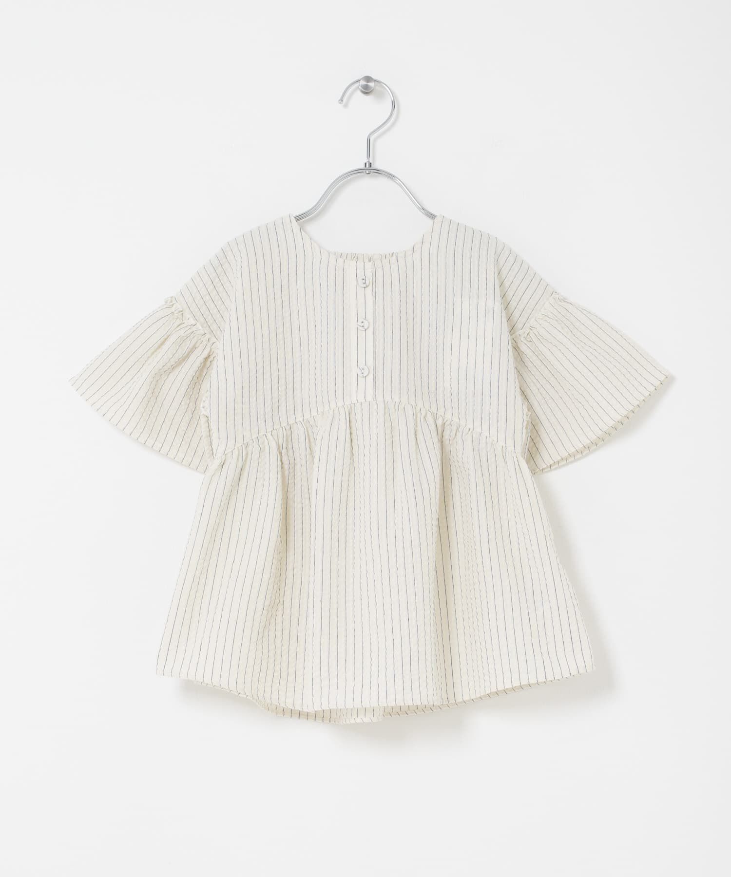 URBAN RESEARCH DOORS「『150サイズあり』ストライプ2wayサッカーブラウス(KIDS)」|その他|